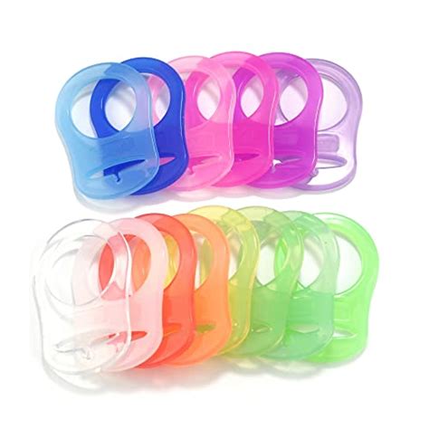 Silicone Adapter Rings Holder For Button Style Mam Nuk Baby Pacifier