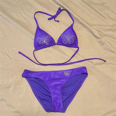 Small Bikini Top Medium Bikini Bottoms Depop