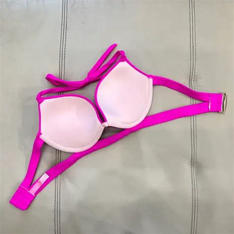 Victoria S Secret Neon Pink Bikini Top Off Retail From Stephanie