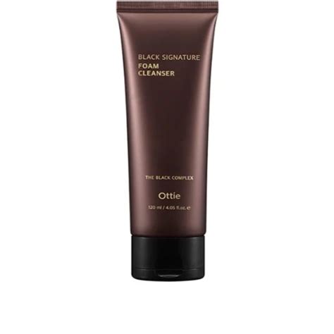 Очищающая пенка с муцином улитки Ottie Black Signature Foam Cleanser ...