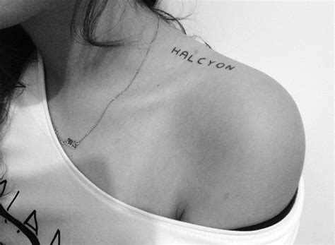 H A L C Y O N Tattoos Tattoo Quotes