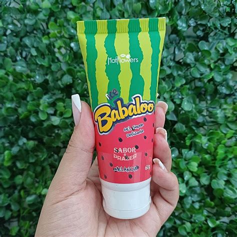 Lubrificante Babaloo Gel Ice G Hot Flowers Sabrinaamarastore