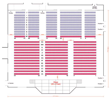 Charter Hall, Colchester | Seating Plan, view the seating chart for the ...