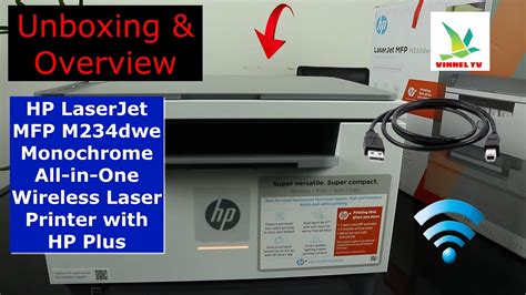 HP LaserJet MFP M234DWE All In One Wireless Laser Printer With HP