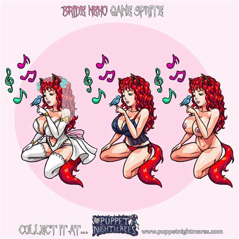 Bride Neko Blue Bird Game Sprites By Phoenixignis Hentai Foundry