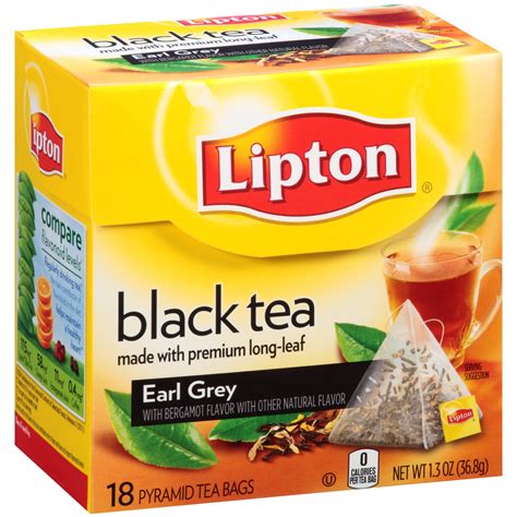 Lipton Earl Grey Black Tea Pyr - Walmart.com - Walmart.com