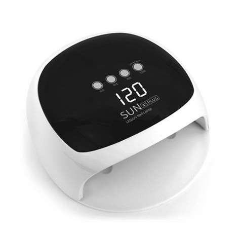 LED/UV Лампа для маникюра SUN 4S PLUS гибридная 52 Вт, с дисплеем ...