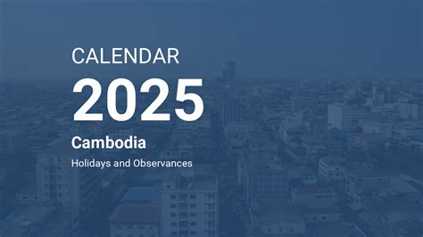 Khmer Calendar 2025 February - Mia Hodgson
