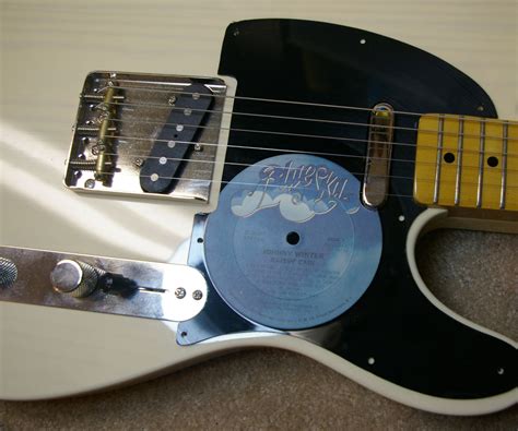 Vinyl Record Pickguard For Guitar 7 Steps With Pictures Instructables