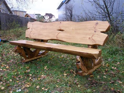 Скамейка из бревна (75 фото) - фото - картинки и рисунки: скачать бесплатно