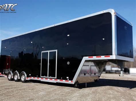 Aluminum Quest Gooseneck Stacker Trailer Mo Great Dane Trailers