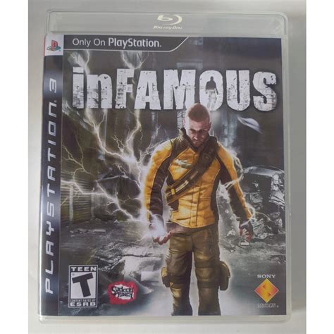 Infamous Ps Original M Dia F Sica Pronta Entrega Shopee Brasil