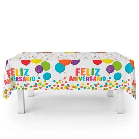 Toalha De Mesa Aniversario