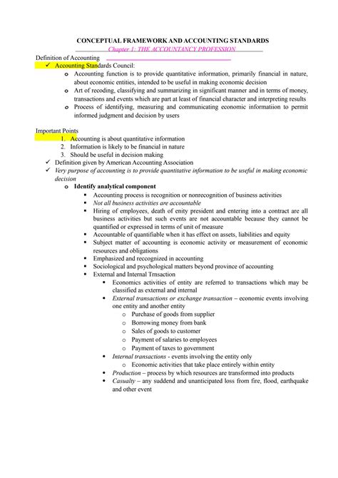 Solution Cfas Reviewer Conceptual Framework Compress Studypool