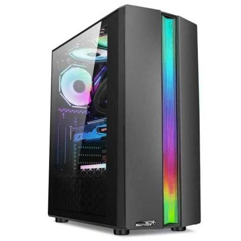 GABINETE SENTEY S20 SF RAINBOW LATERAL ACRILICO S FUENTE RyR Computacion