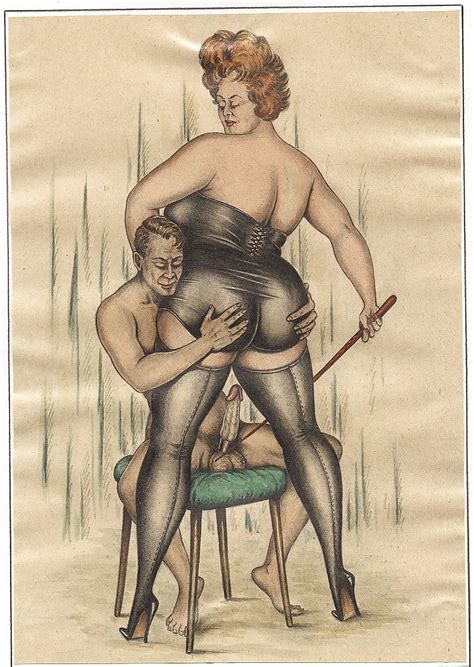 Vintage Erotic Drawings Toons 096 1000 Porn Pic