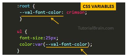 CSS Variables TutorialBrain