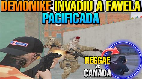 Demonike Invadiu A Favela Pacificada Treta Reggae X Canada Niobio Da