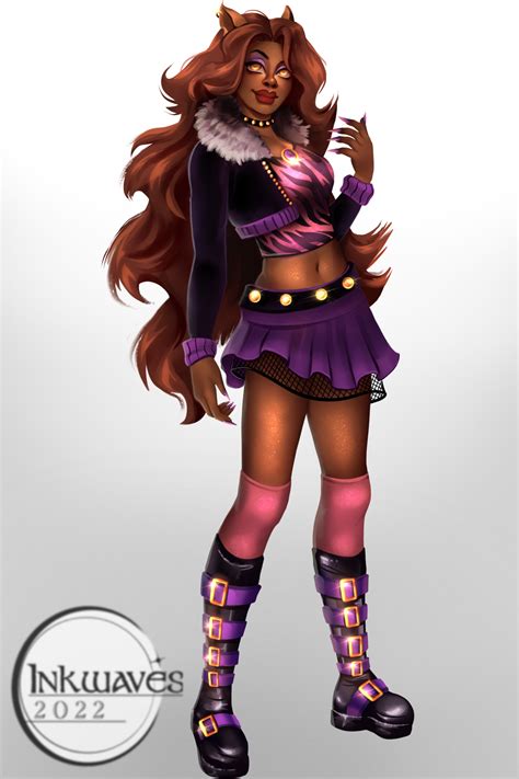 Artstation Monster High Clawdeen Wolf Redisign