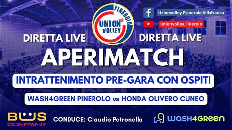 Aperimatch Wash Green Pinerolo Vs Honda Olivero Cuneo Youtube