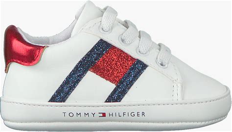 Weiße TOMMY HILFIGER Babyschuhe LACE-UP SHOE | Omoda