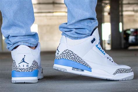 On-Foot: Air Jordan 3 ‘UNC’ - Sneaker Freaker