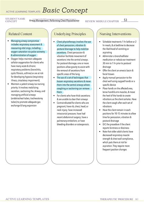 ATI ALT Basic Concept STUDENT NAME CONCEPT REVIEW MODULE CHAPTER