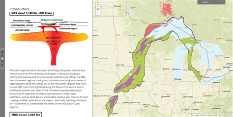 Mid Continent Rift Story Map Us Geological Survey
