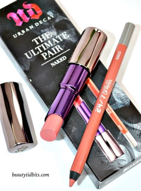 Urban Decay The Ultimate Pair Naked Nude Pink Lip Color Makeup Nude Lip Color