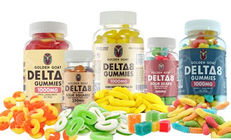 Golden Goat Delta 8 Gummies