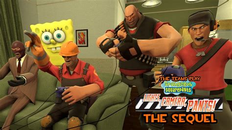 [15 Ai Tf2] The Team Plays Spongebob Lights Camera Pants The Sequel Youtube