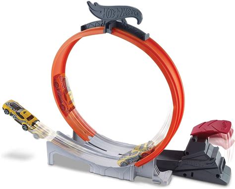 Hot Wheels Classic Loop Star Play Set With Track And Launcher Walmart