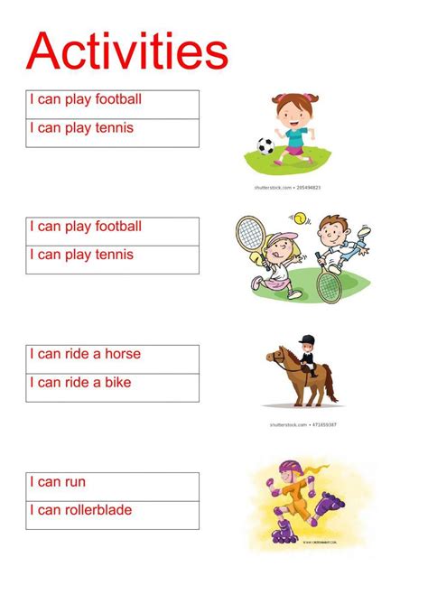 activities   worksheet  children   worksheets