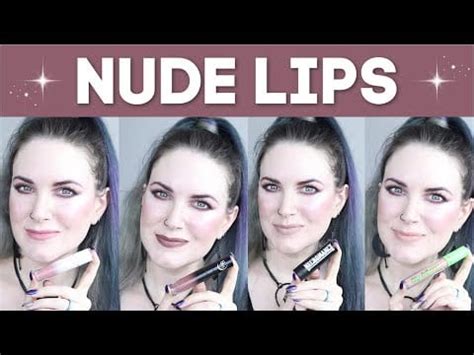 The Best Nude Lipsticks For Fair Skin Gorgeous Lip Swatches Video