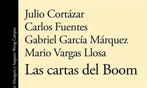 Las Cartas Del Boom