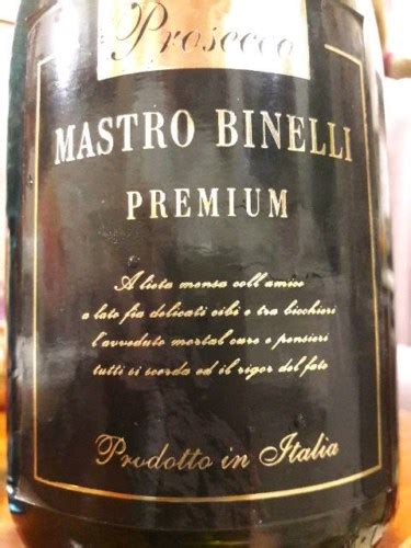 Mastro Binelli Premium Prosecco | Vivino US