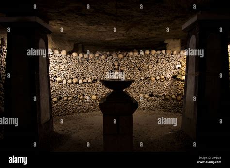 paris catacombs france  res stock photography  images alamy