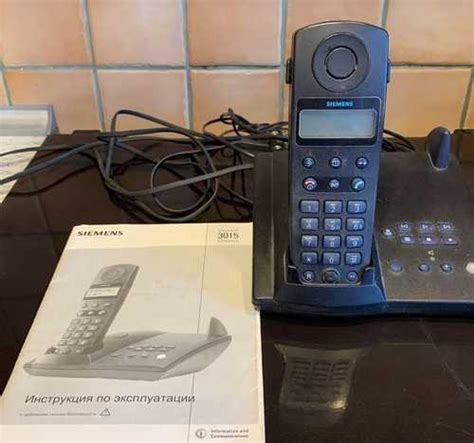 Радиотелефон с автоответчиком Siemens Gigaset 3015 Санкт-Петербург ...