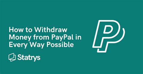 how to get money off your paypal account