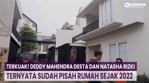 Terkuak Deddy Mahendra Desta Dan Natasha Rizki Ternyata Sudah Pisah