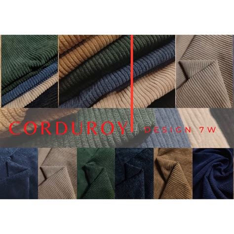 Jual Kain Katun Corduroy Kain Corduroy Cordura Kain Premium Salur Besar