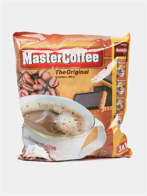 Быстро растворимый кофе MasterCoffee 3 в 1, 20 шт * 20 г купить по ...
