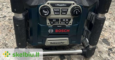 Radijas Bosch Gml 20 Professional - Skelbiu.lt