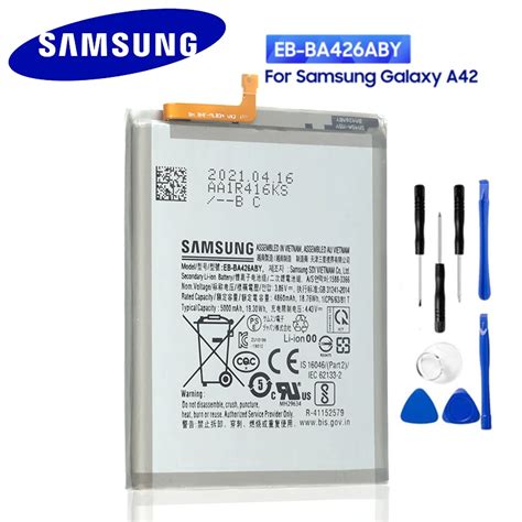 EB BA426ABY De Bater A Original Para Samsung Galaxy Bater A Recargable