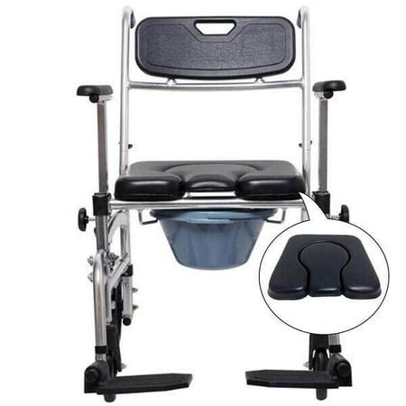 Maoww Pvc Commode Seat Cushion Removable Soft Toilet Cushion For