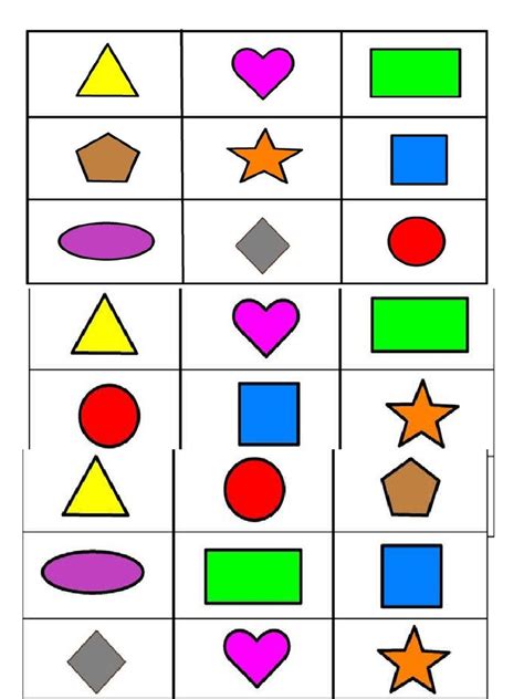 Bingo Das Formas Geométricas Atividades Grupoatstecbr
