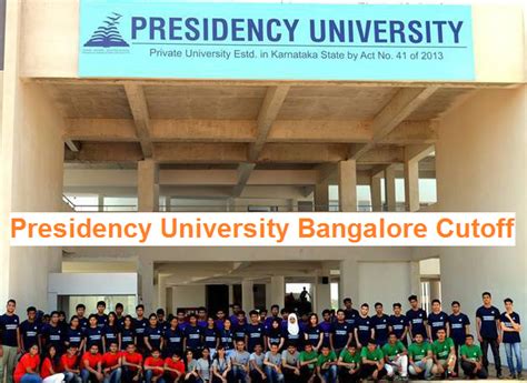 Presidency University Bangalore Cutoff For Mba Btech Bba Bca Llb