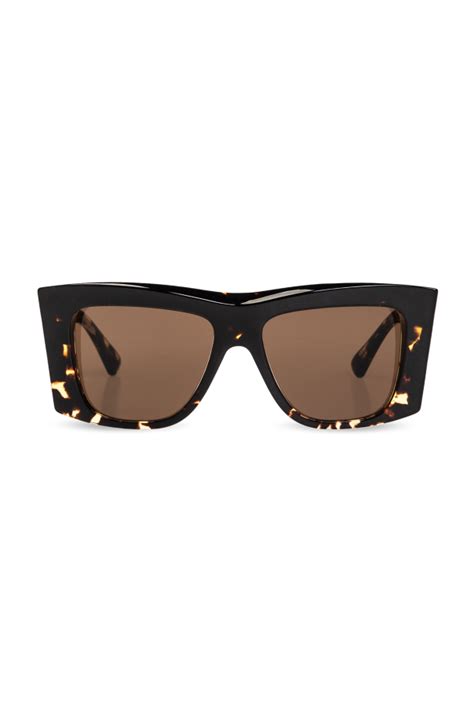 Black Tortoiseshell Sunglasses Bottega Veneta Vitkac Gb