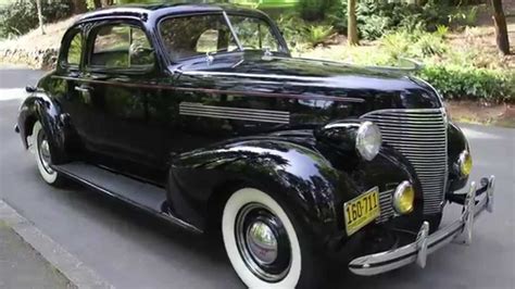 1939 Chevrolet Master 85 Business Coupe Charvetclassiccars Com