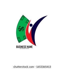 Creative Money Logo Design Template Stock Vector Royalty Free